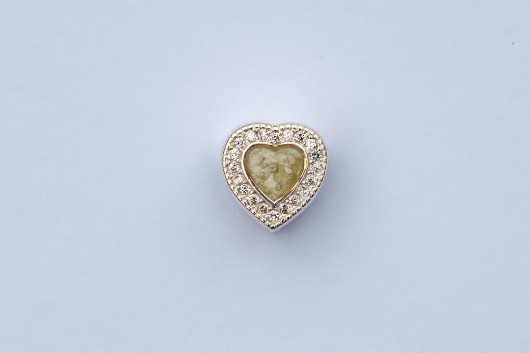 Timeless CZ Heart Charm