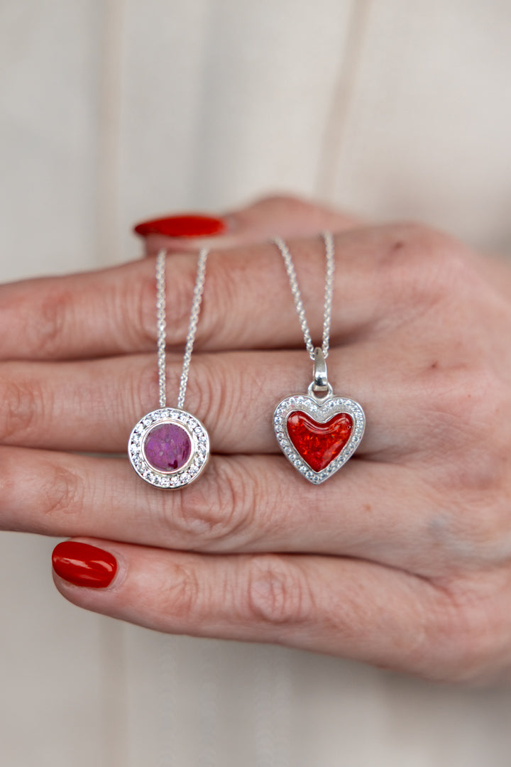Timeless CZ Heart Pendant