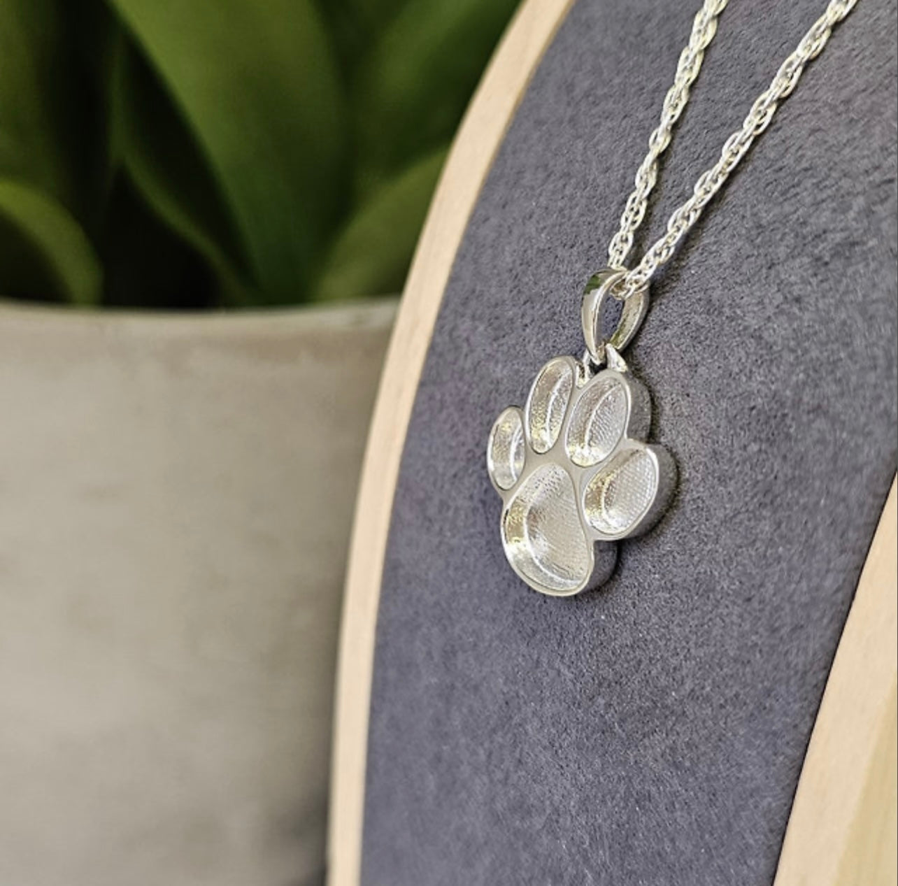 Paw Print Pendant