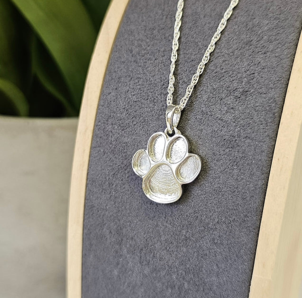 Paw Print Pendant