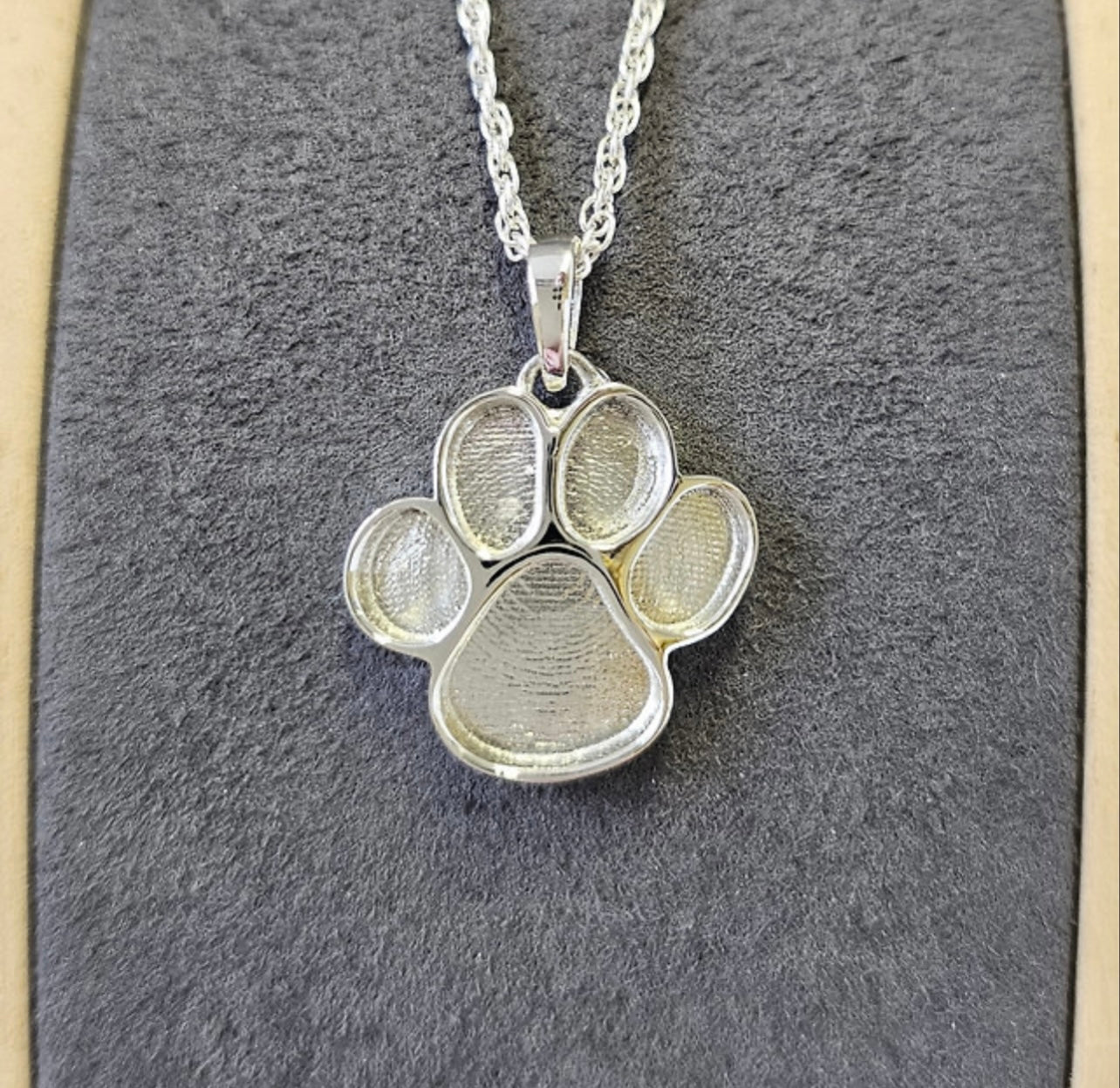 Paw Print Pendant