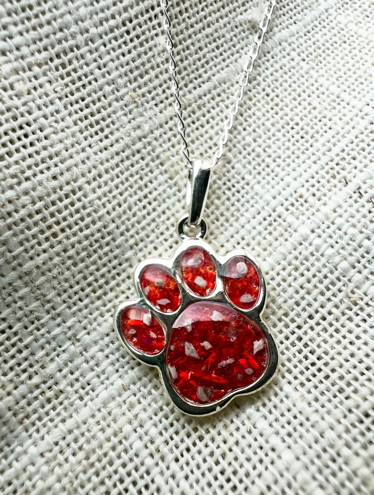 Paw Print Pendant