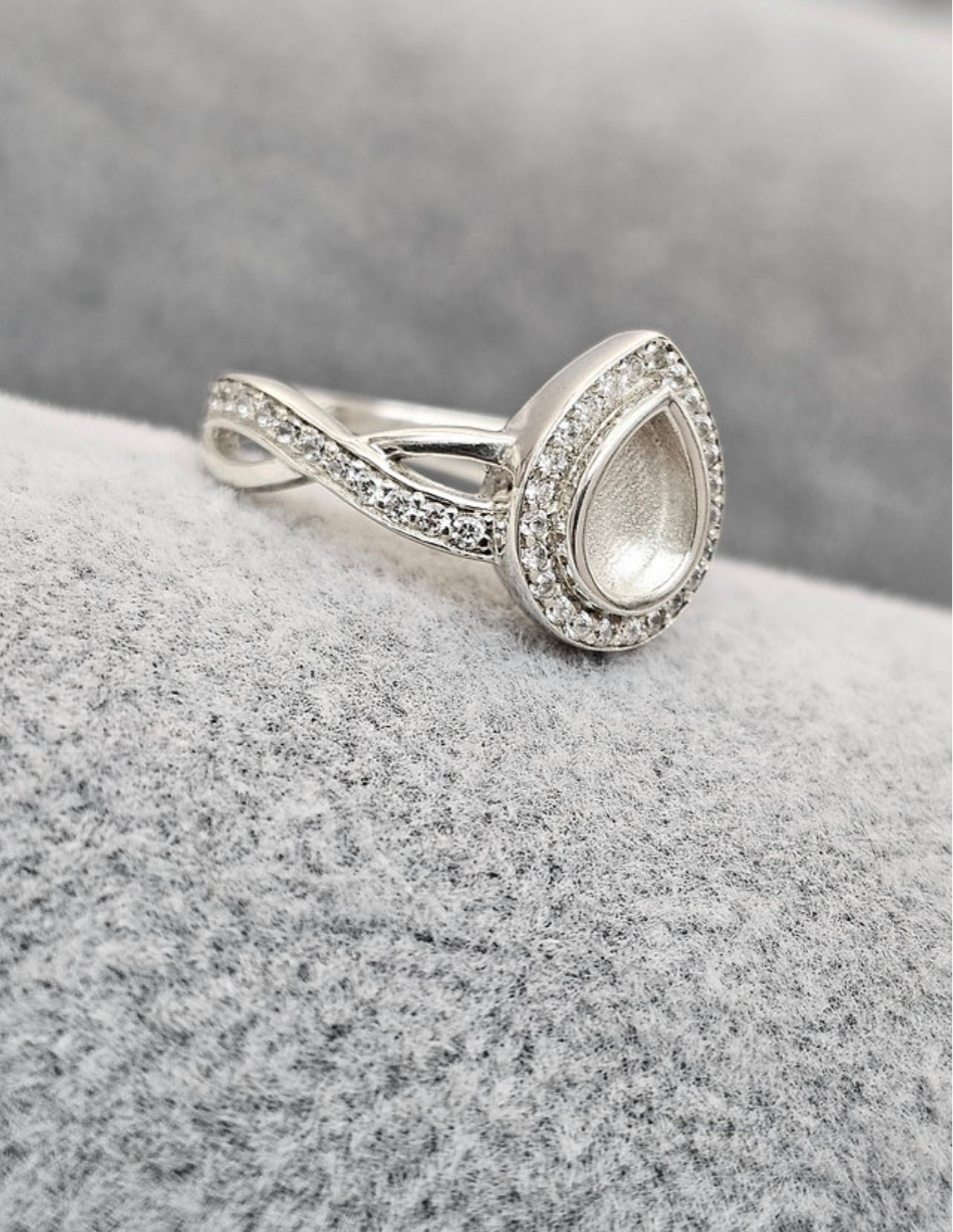 Timeless Teardrop Ring