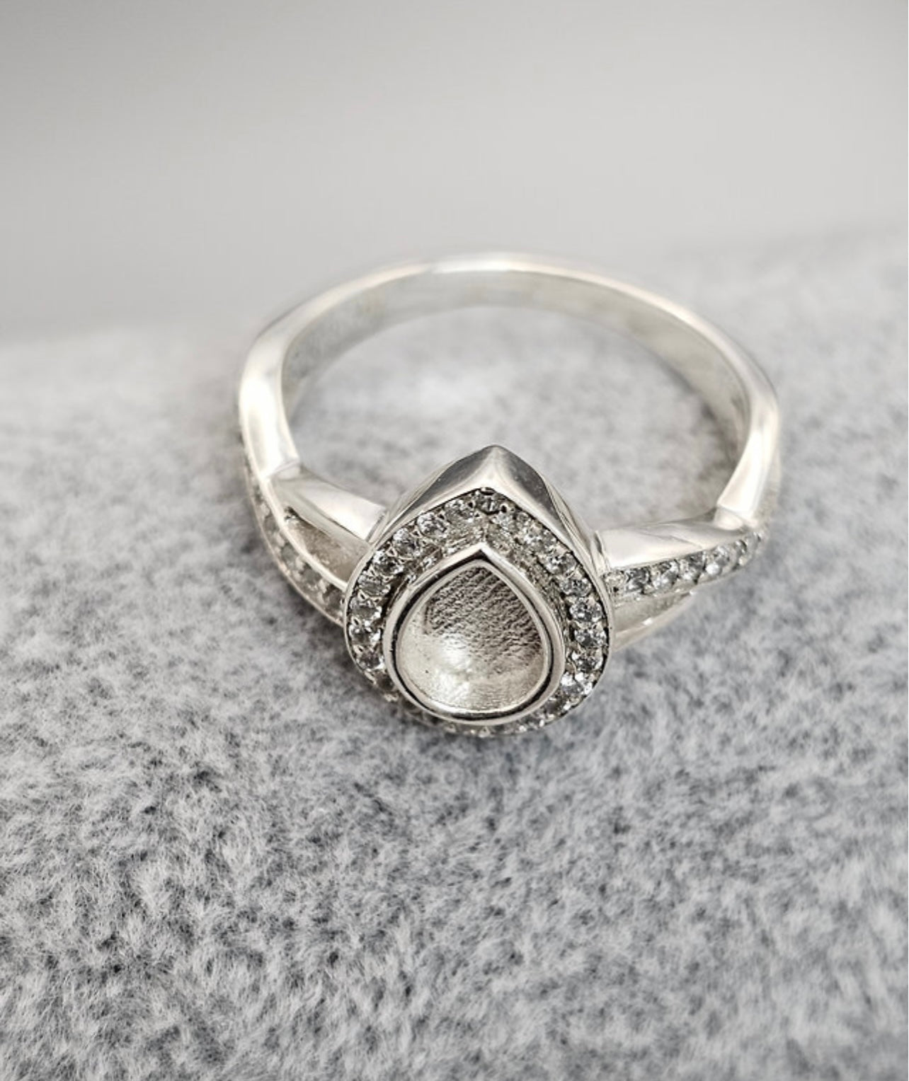 Timeless Teardrop Ring