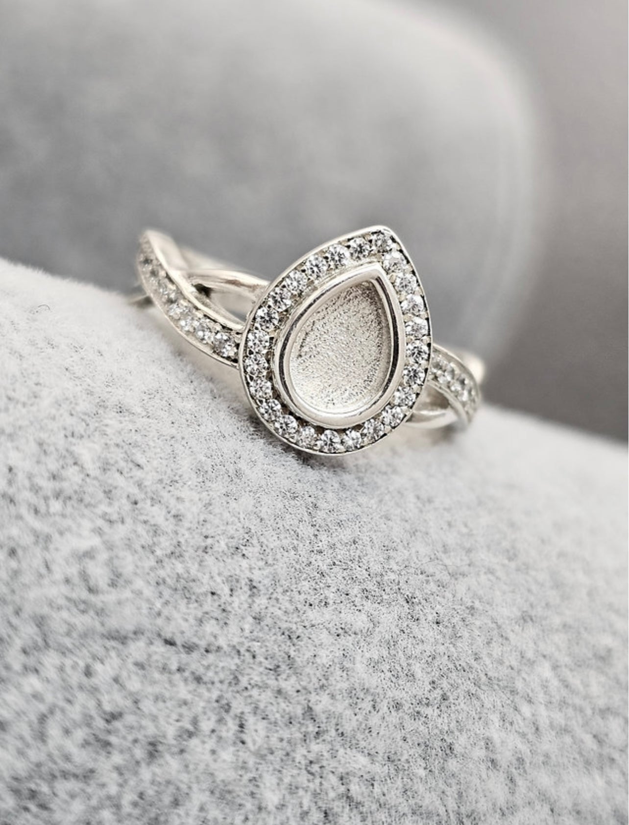 Timeless Teardrop Ring