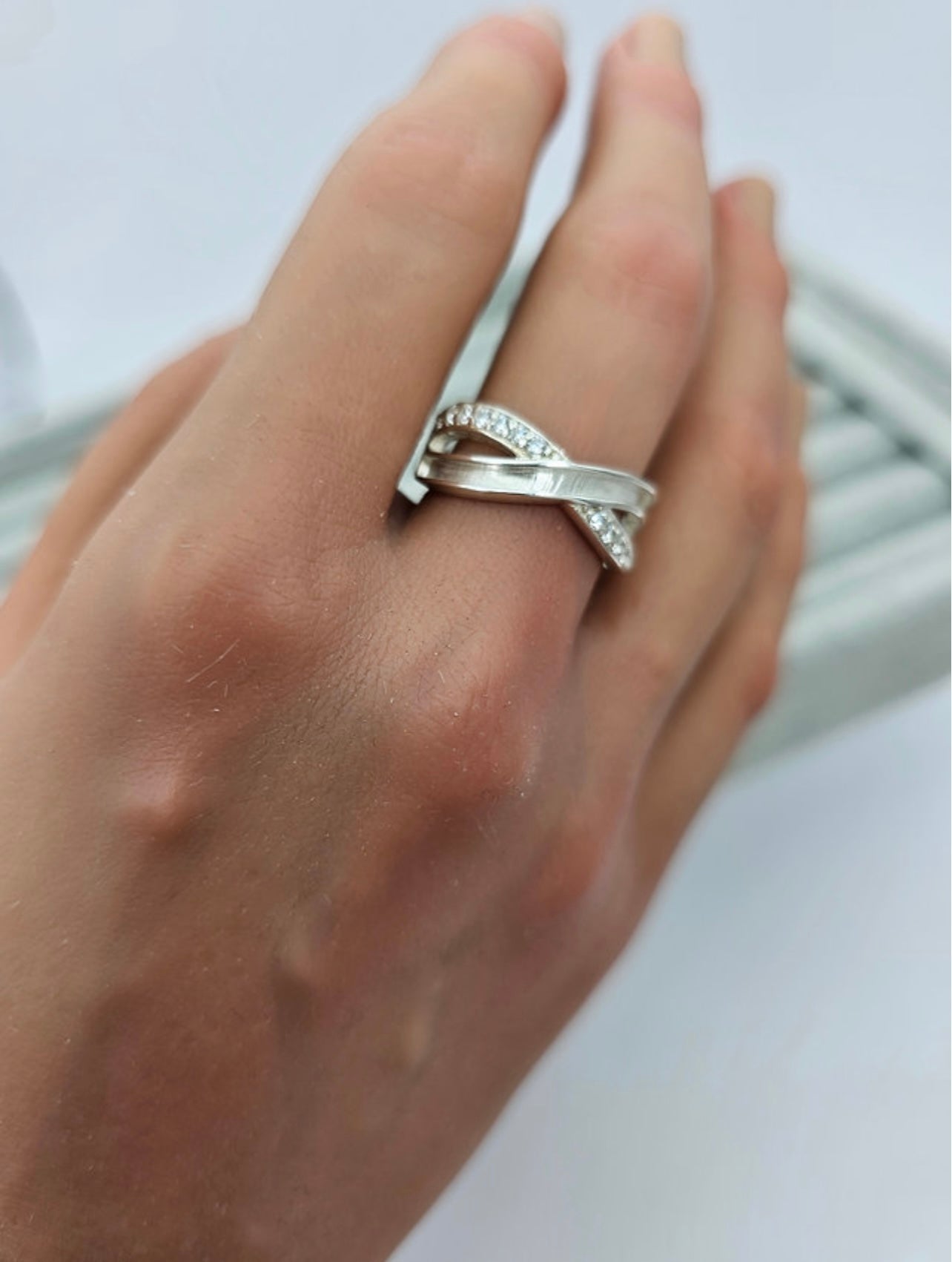 Infinity Wave Ring