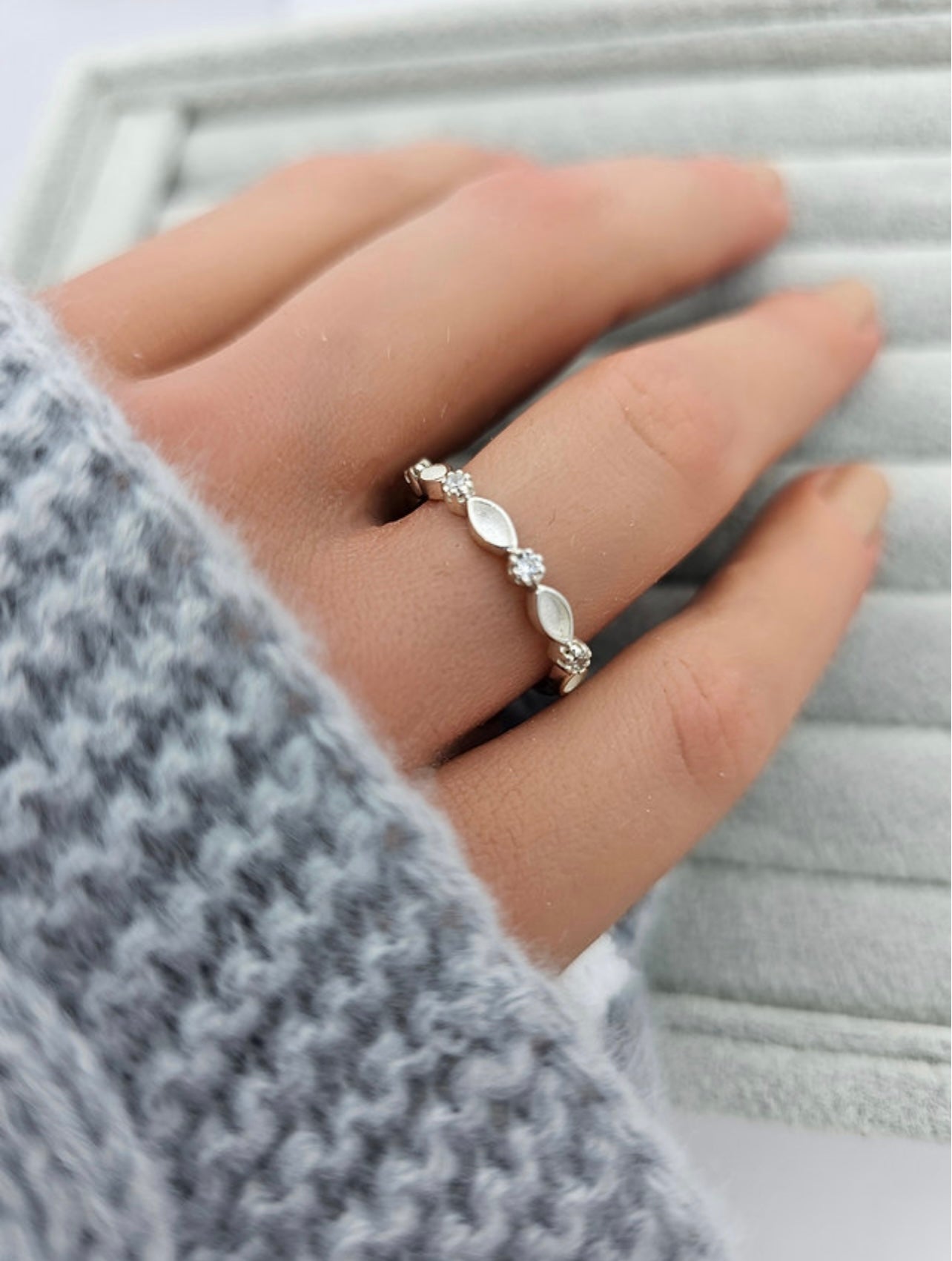 Marquis CZ Ring