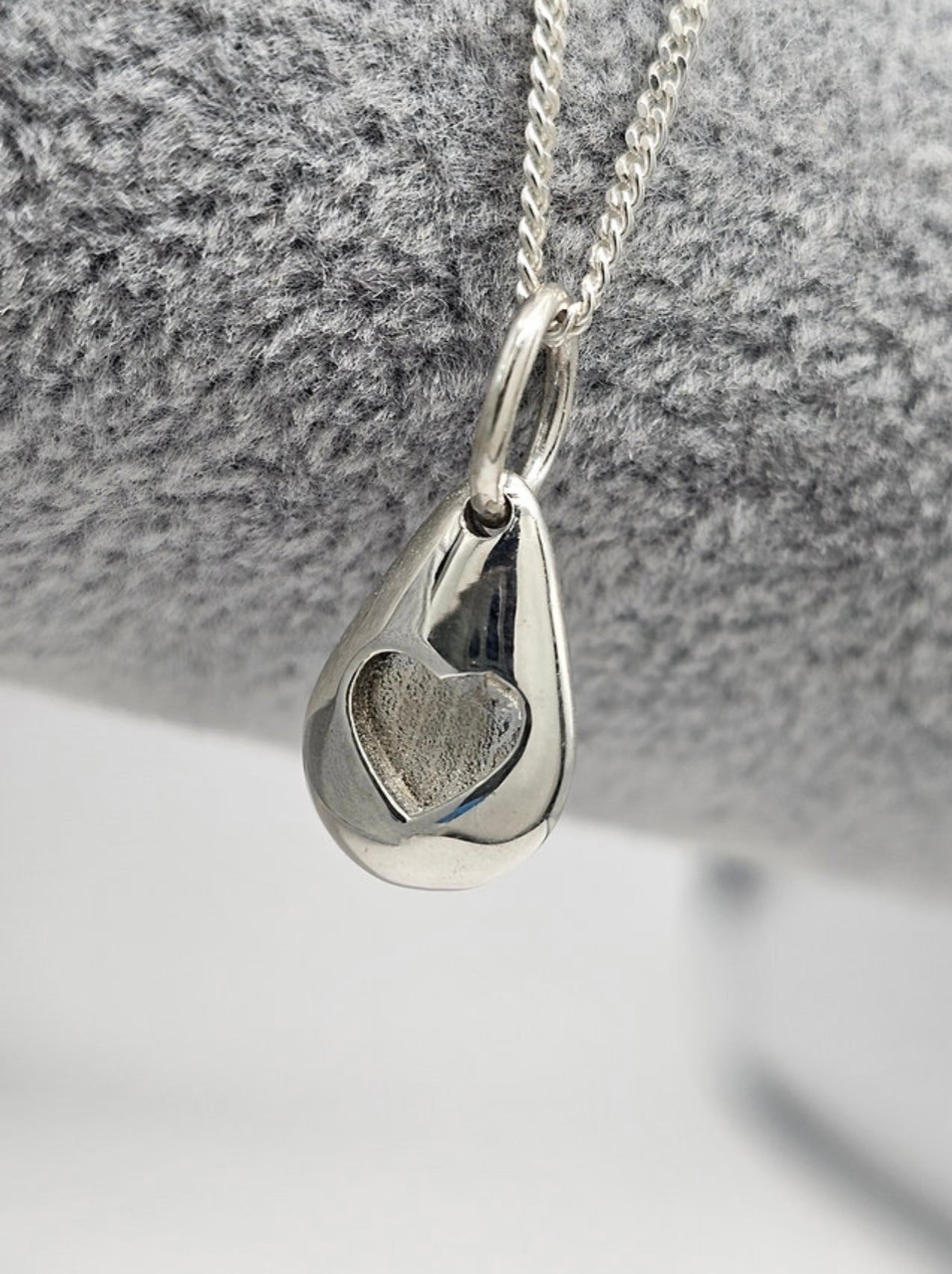Heart Pebble Pendant