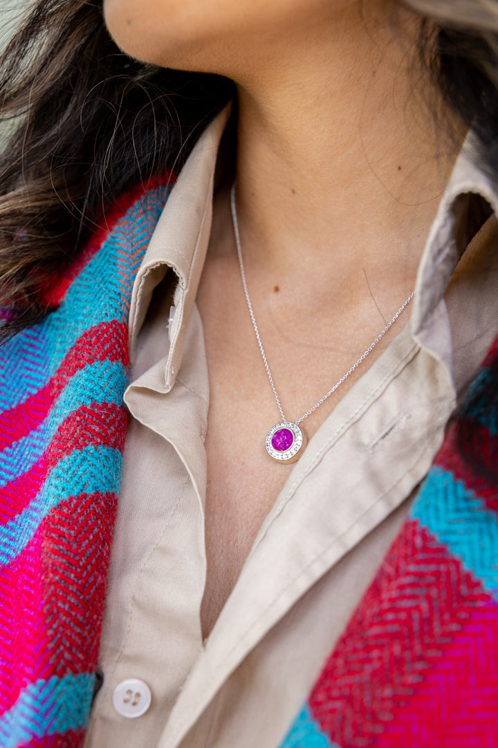 Timeless CZ Round Pendant