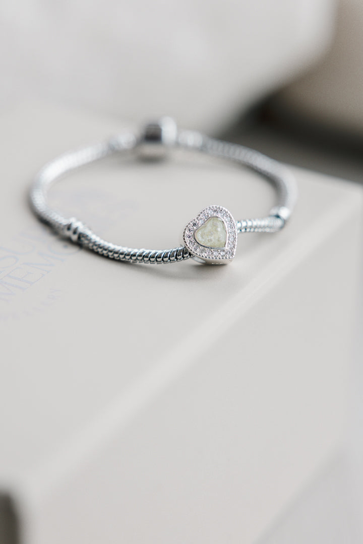Timeless CZ Heart Charm