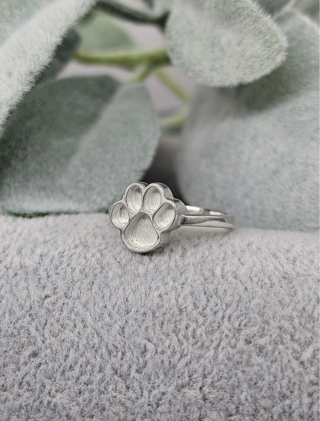 Paw Print Ring