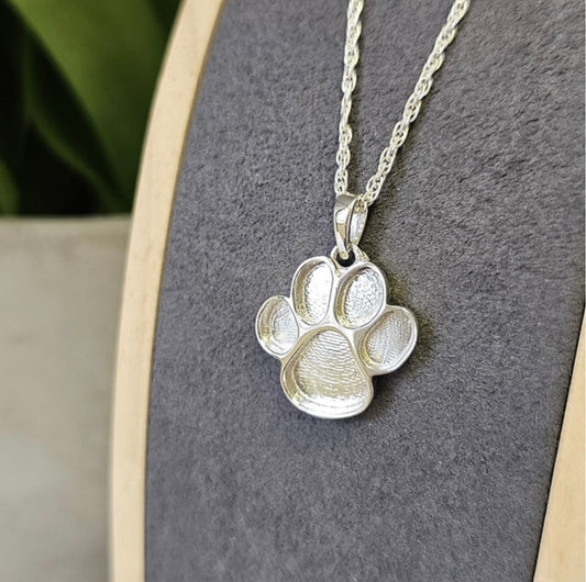 Paw Print Pendant