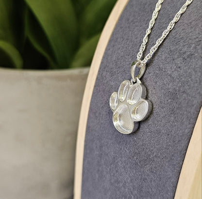Paw Print Pendant