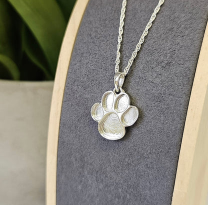 Paw Print Pendant