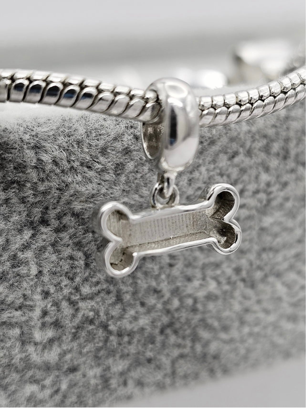 Bone Dangle Bracelet Charm