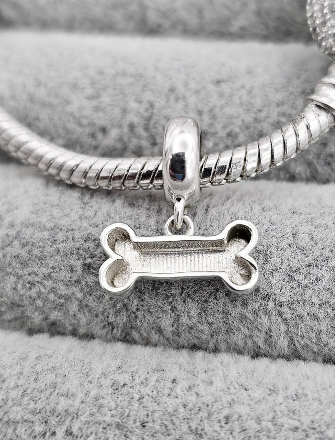Bone Dangle Bracelet Charm