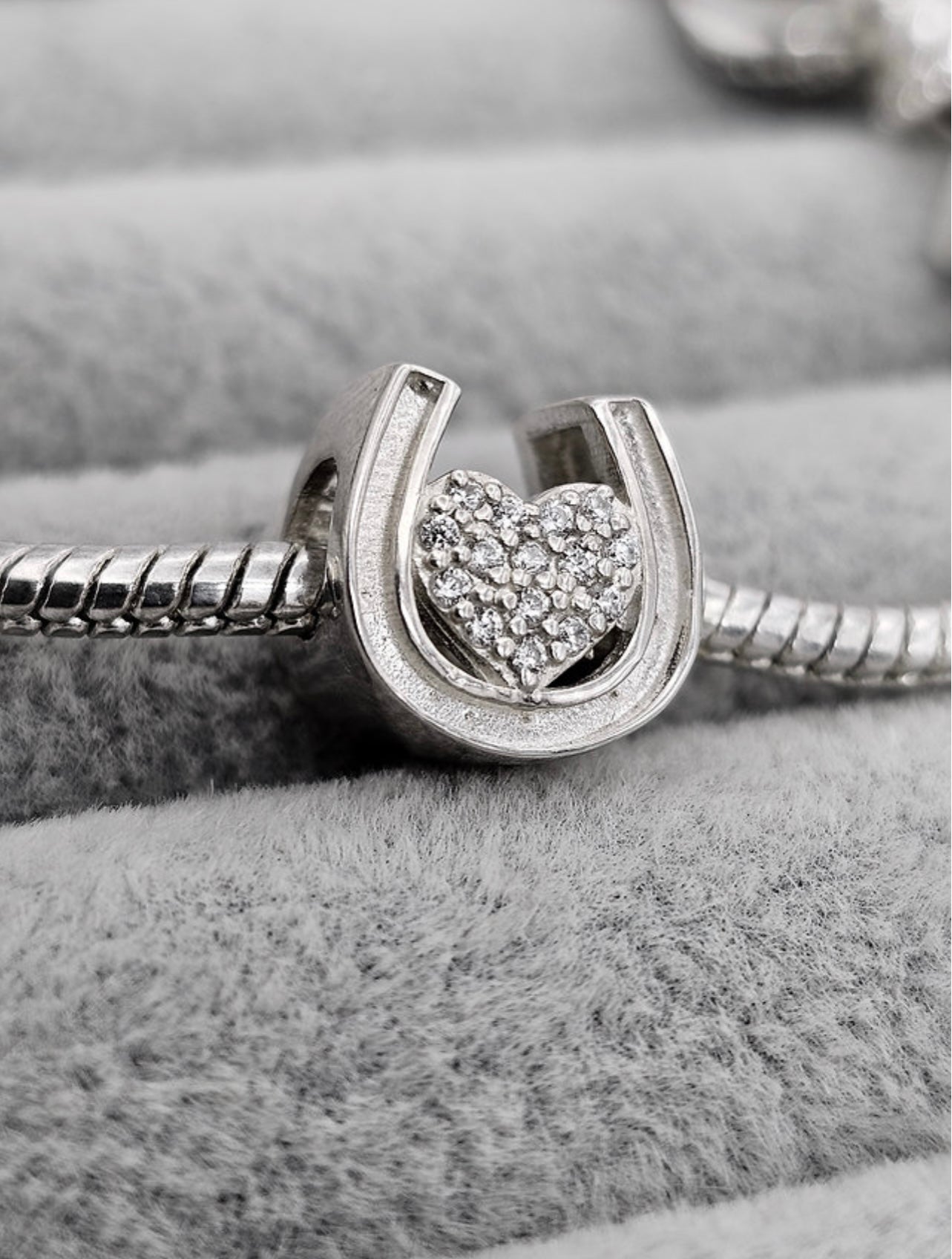 Horse Shoe Bracelet Charm