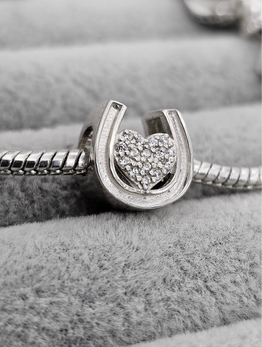 Horse Shoe Bracelet Charm