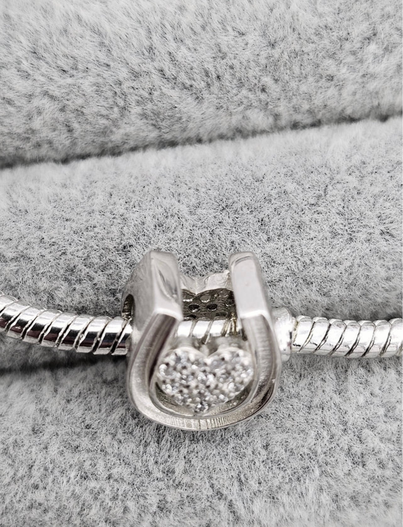 Horse Shoe Bracelet Charm