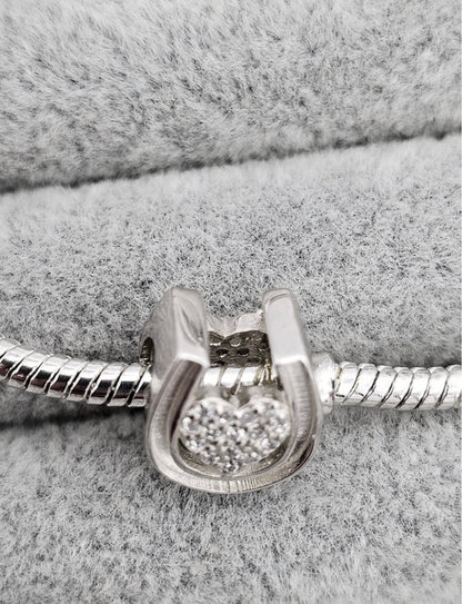 Horse Shoe Bracelet Charm