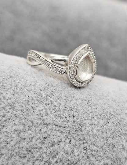 Timeless Teardrop Ring