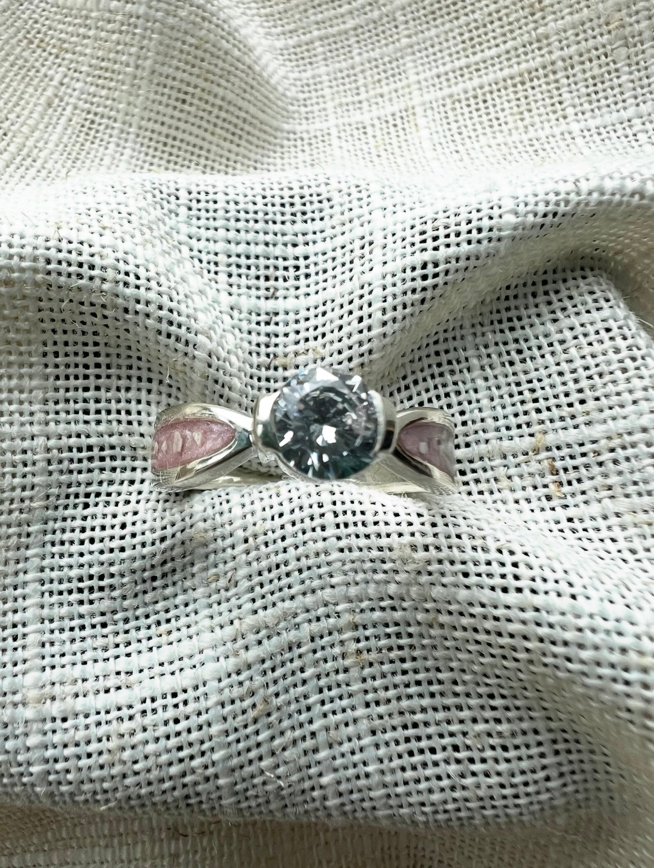 Solitare CZ Ring