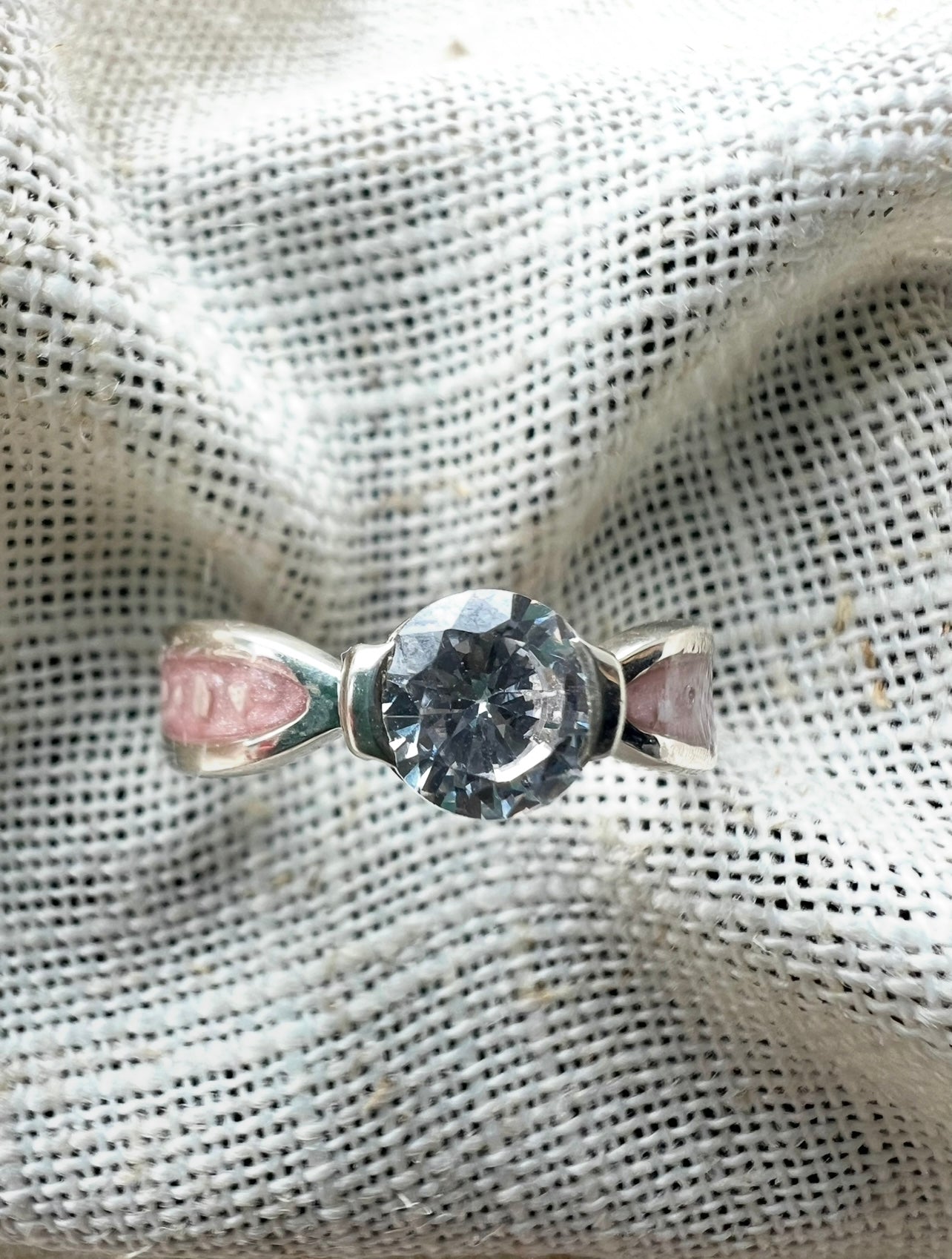 Solitare CZ Ring