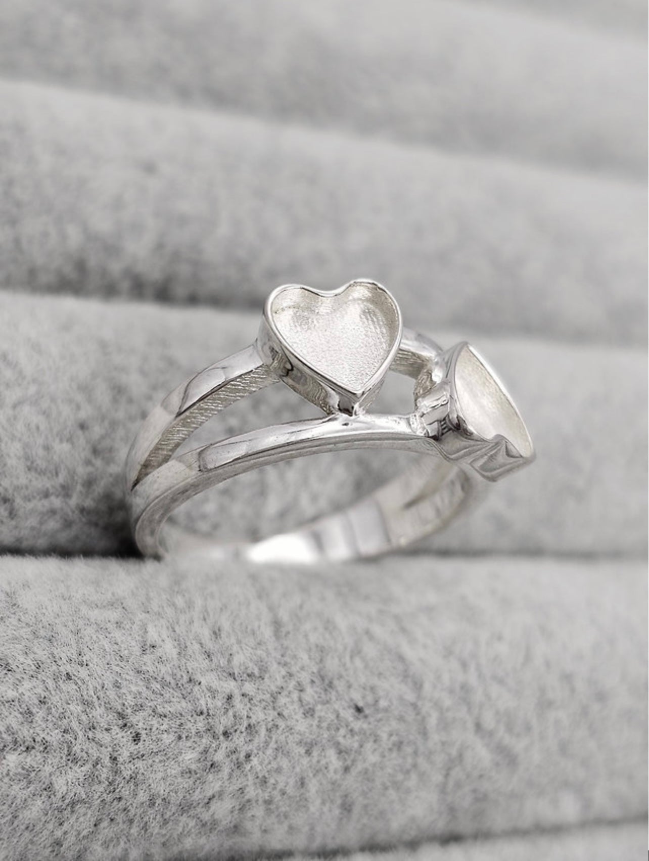 Double Heart Ring