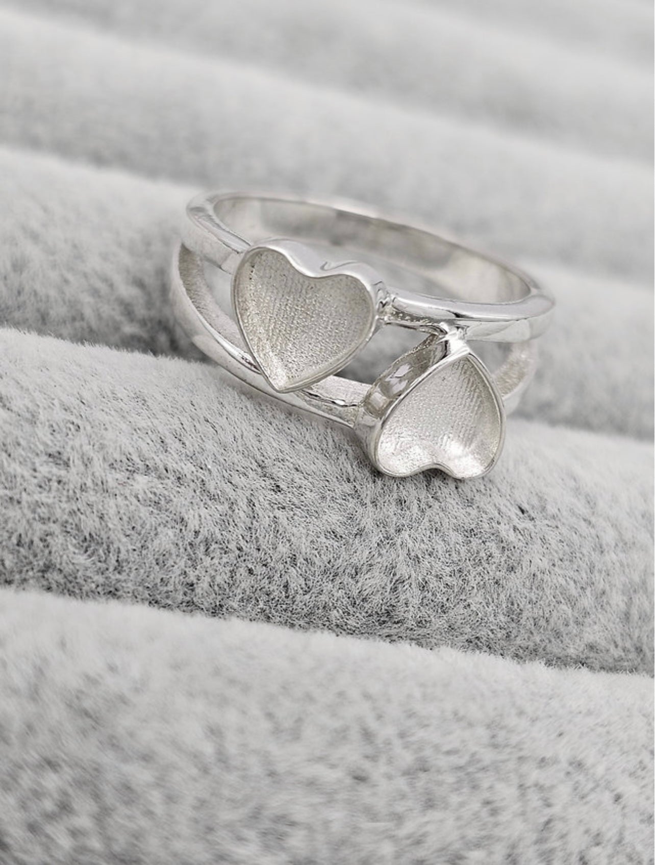 Double Heart Ring