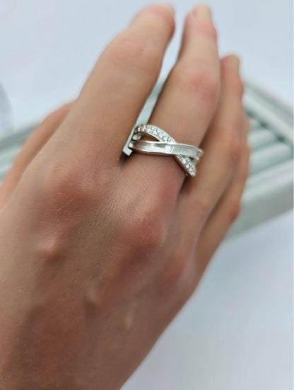 Infinity Wave Ring