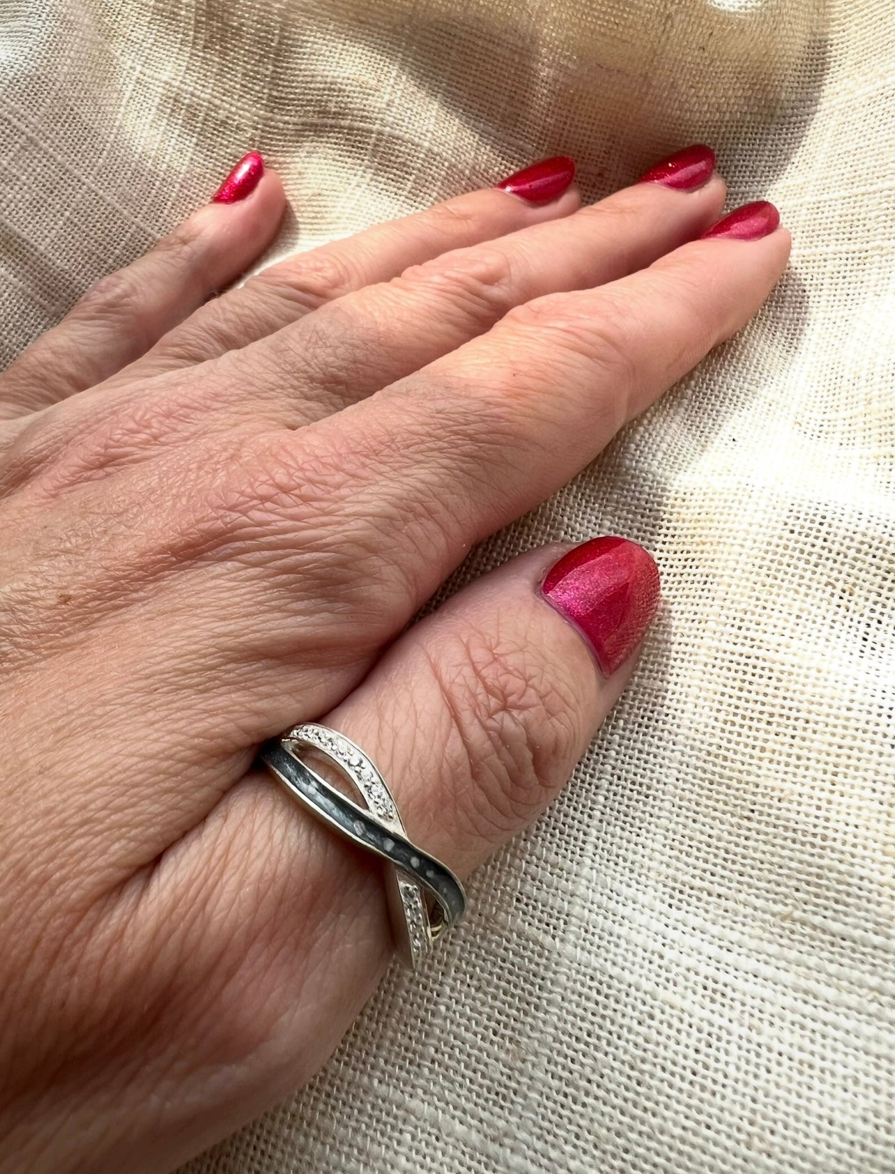 Infinity Wave Ring