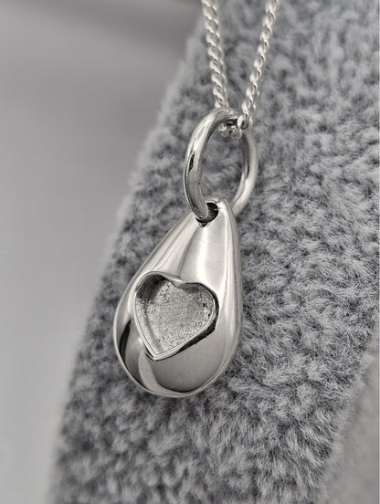 Heart Pebble Pendant