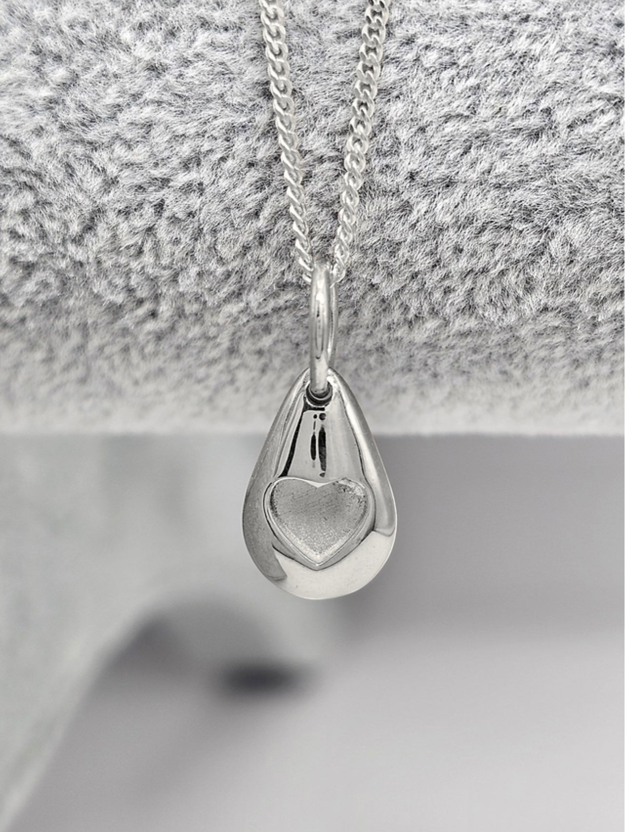 Heart Pebble Pendant