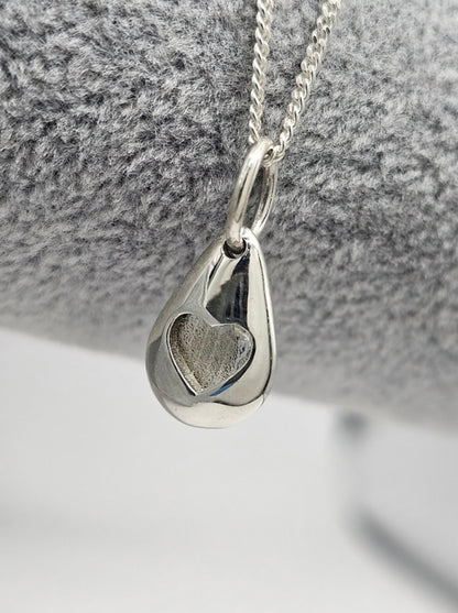 Heart Pebble Pendant