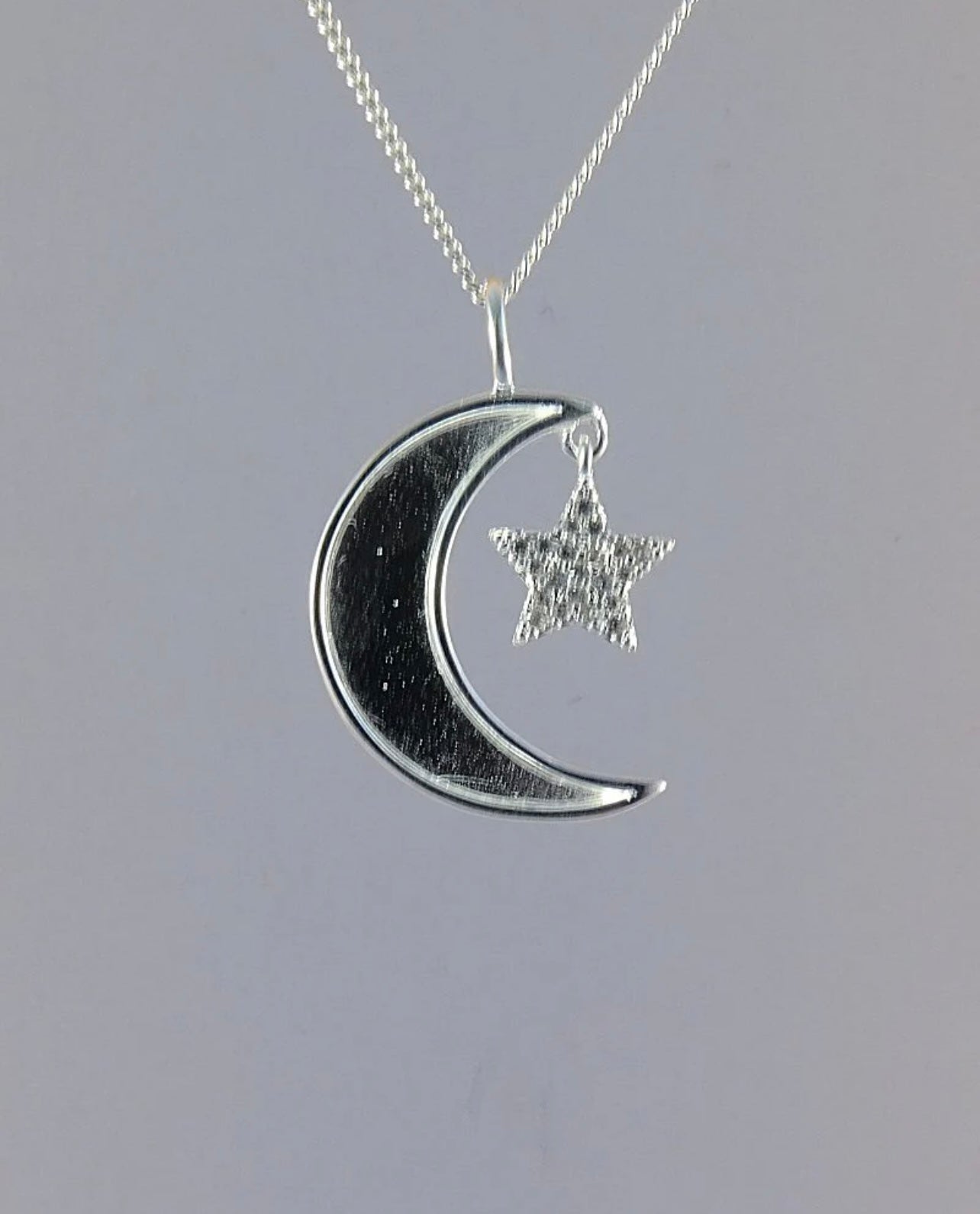 Moon & Star Pendant