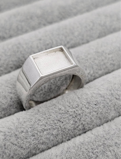 Rectangle Signet Ring