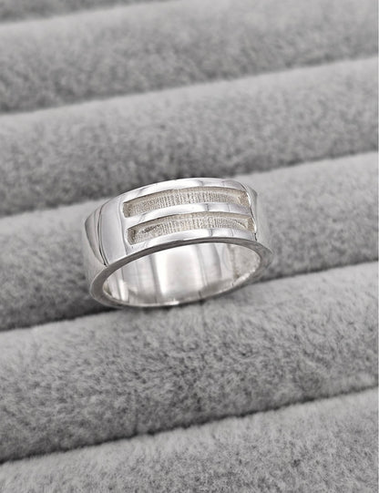 Double Channel band ring