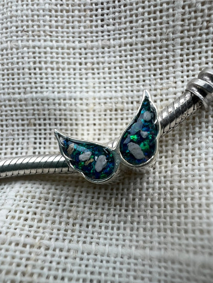 Angel wings charm