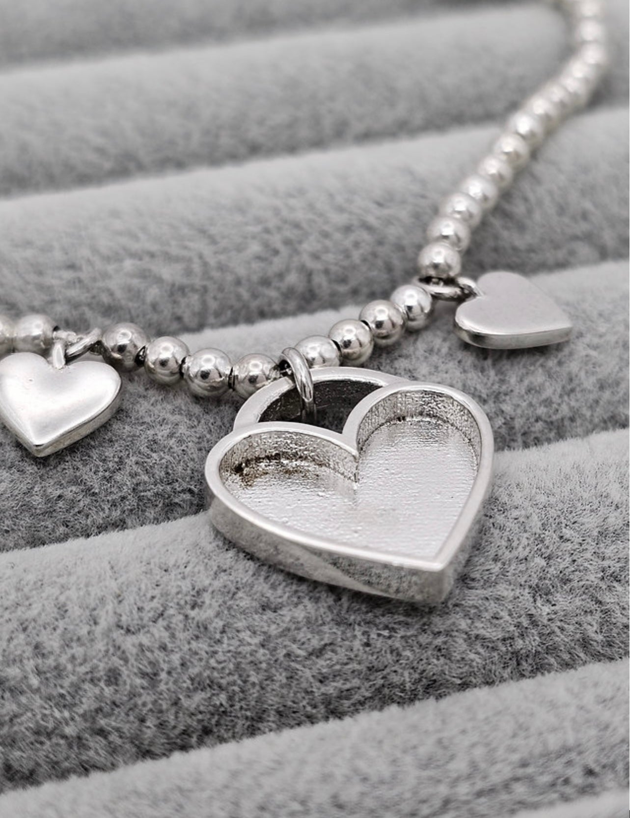 Triple heart bracelet