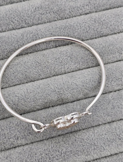 Heart CZ Bangle