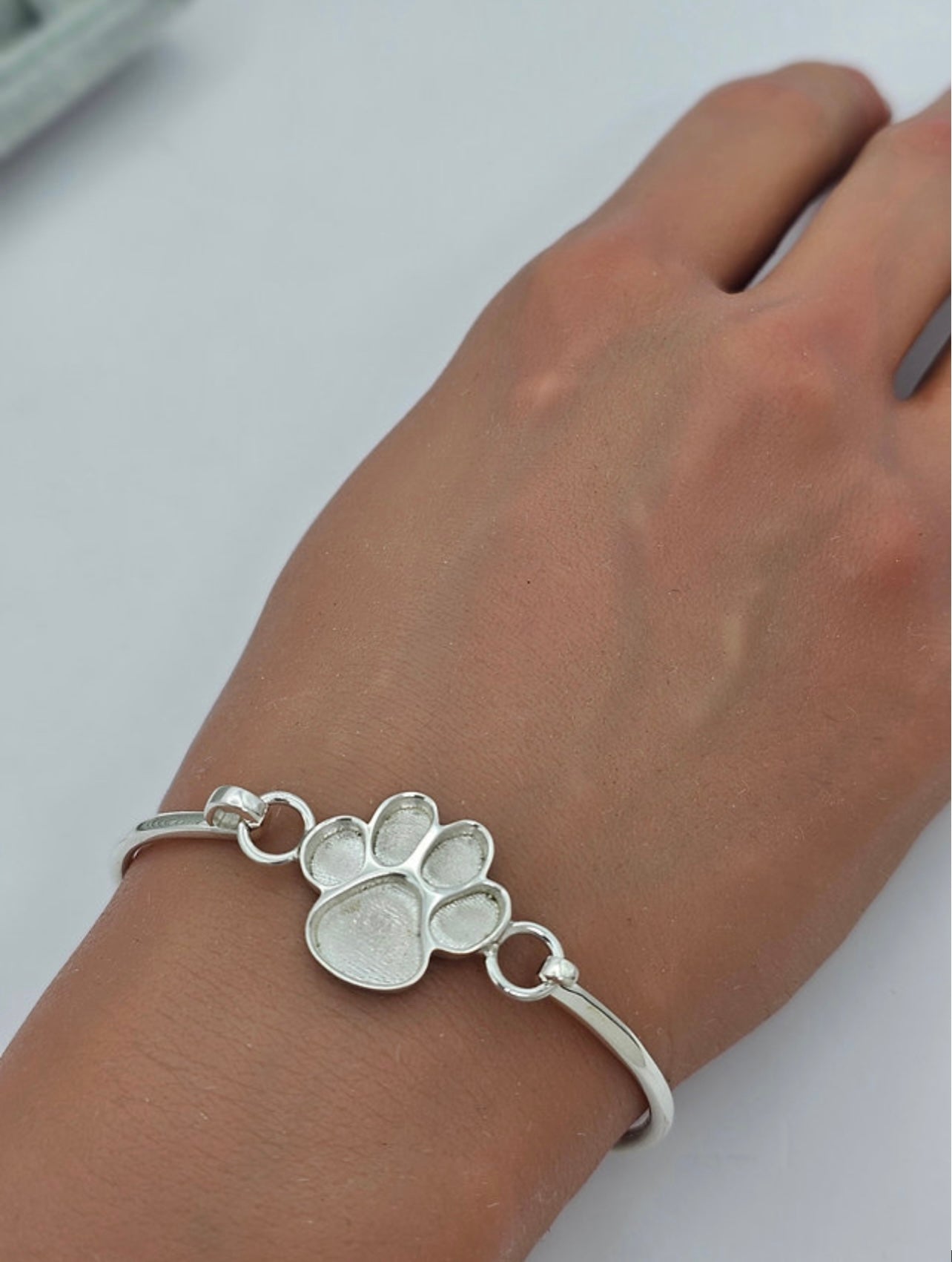 Paw Print Bangle