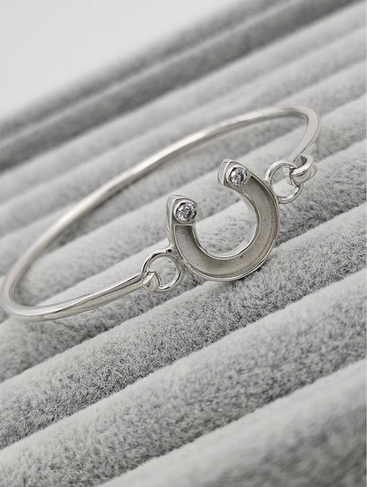 Horse Shoe Bangle