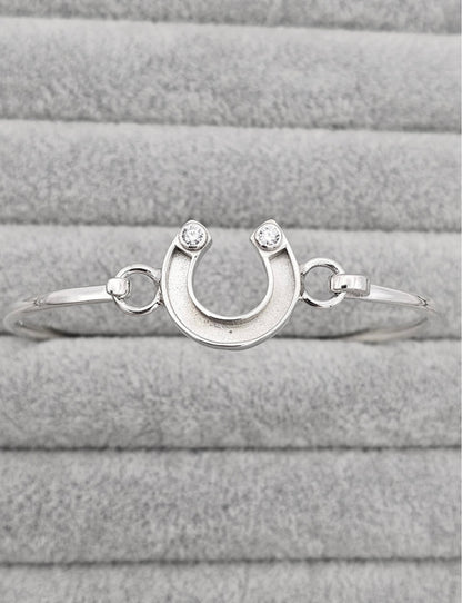 Horse Shoe Bangle