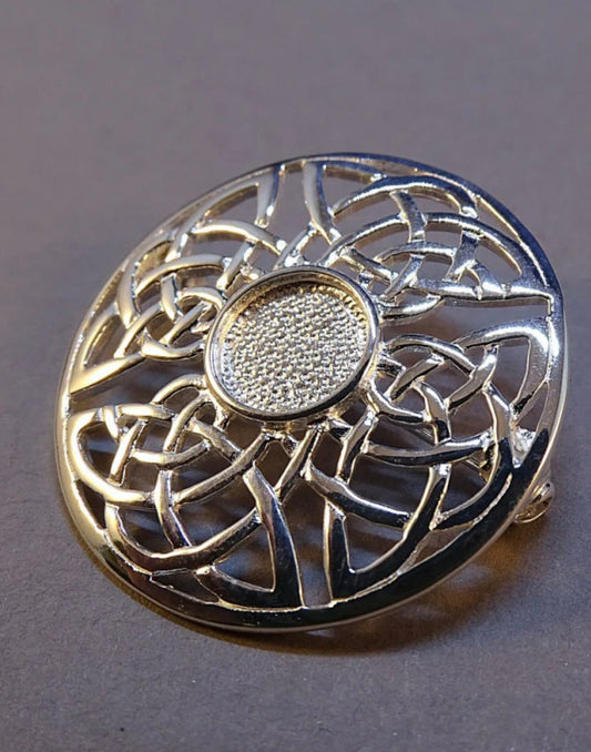 Celtic Circular Brooch