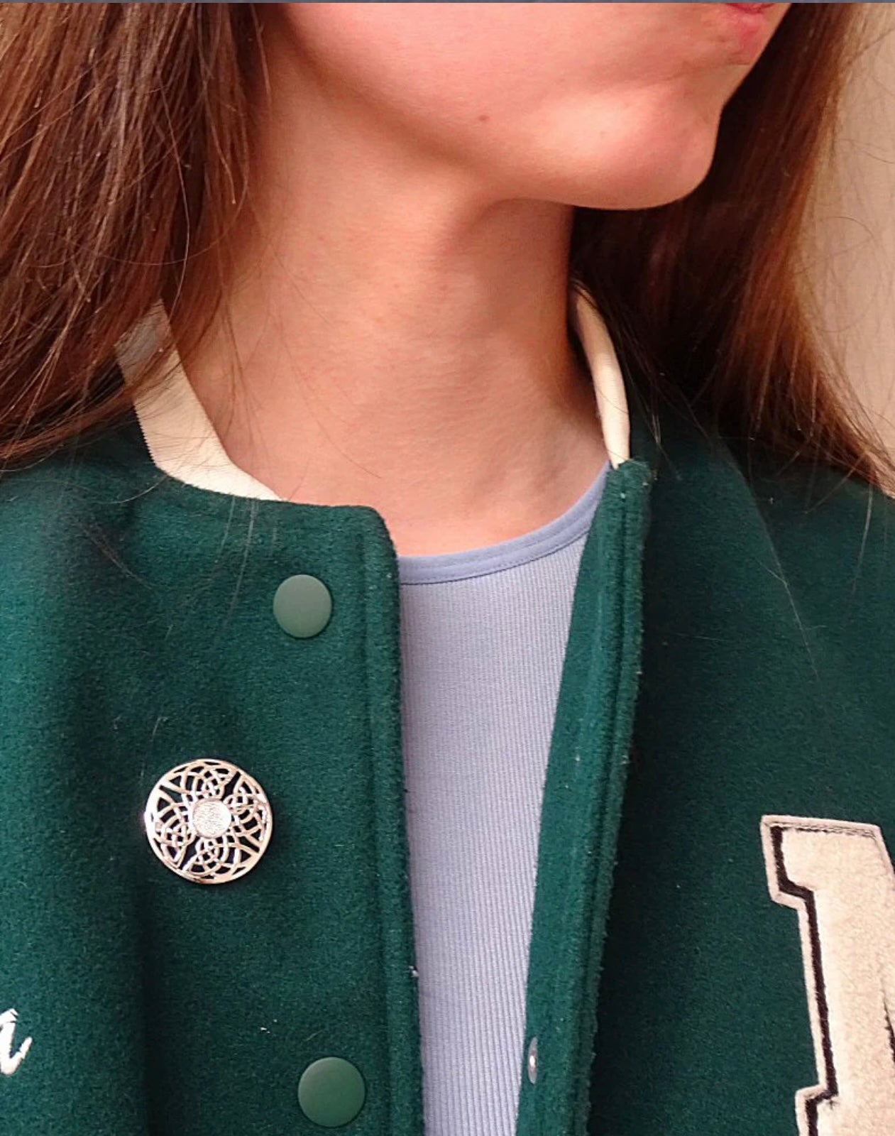 Celtic Circular Brooch