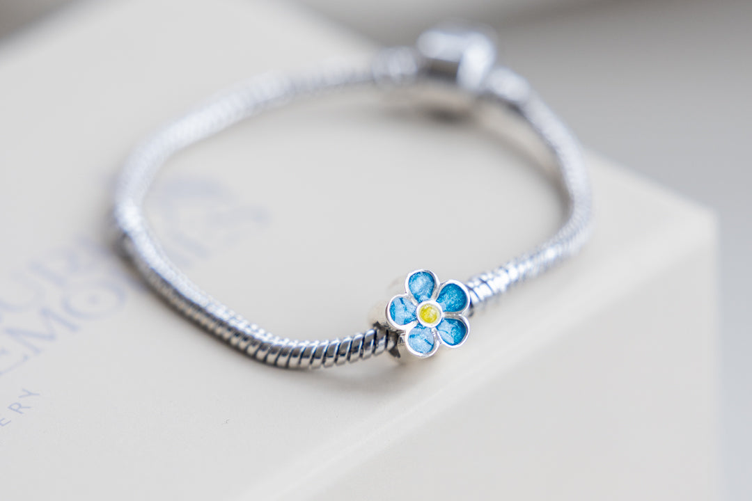 Forget Me Not Charm