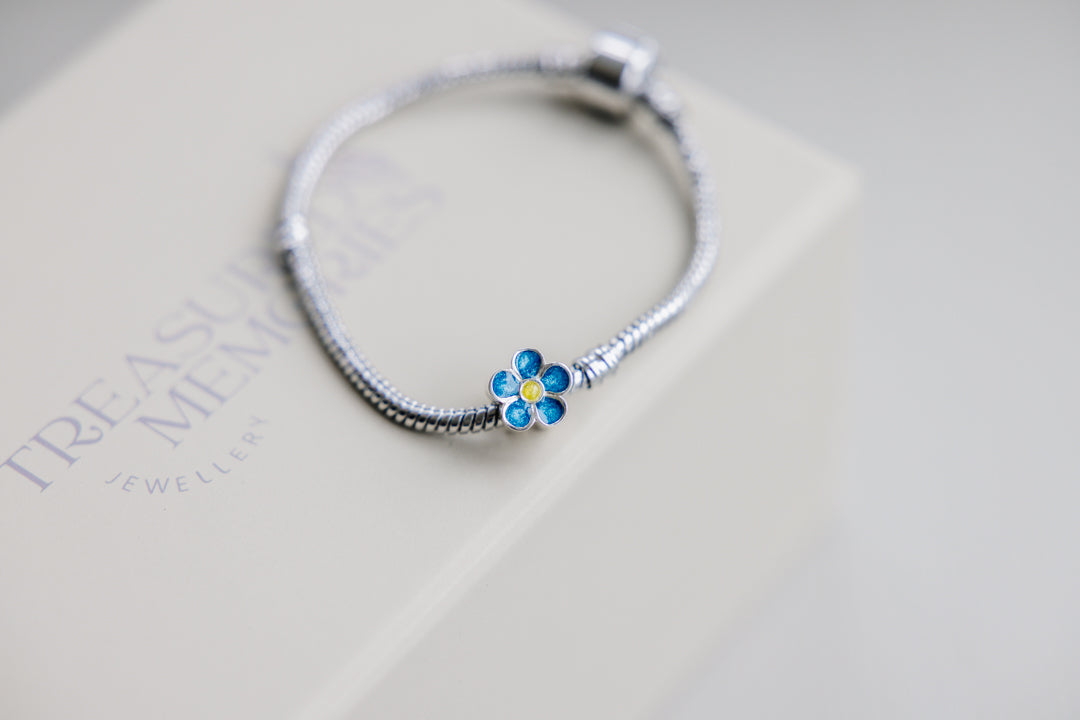 Forget Me Not Charm