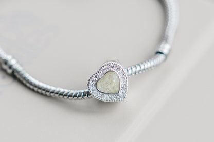 Timeless CZ Heart Charm