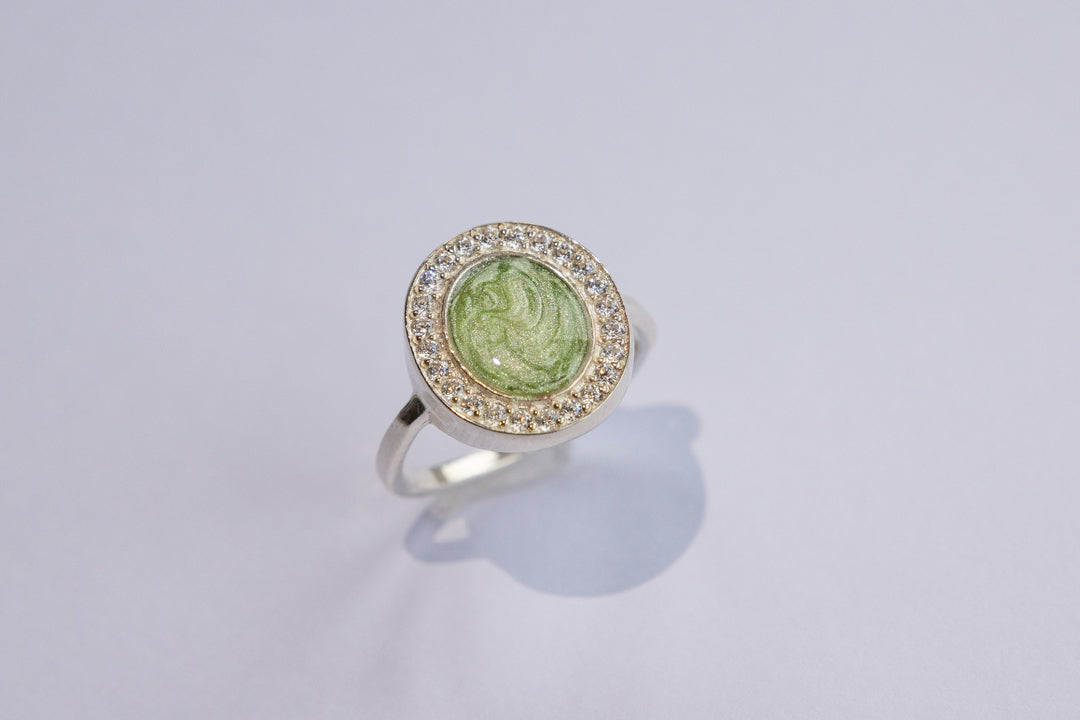 Timeless CZ Round Ring
