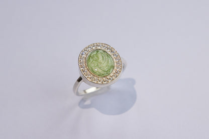 Timeless CZ Round Ring